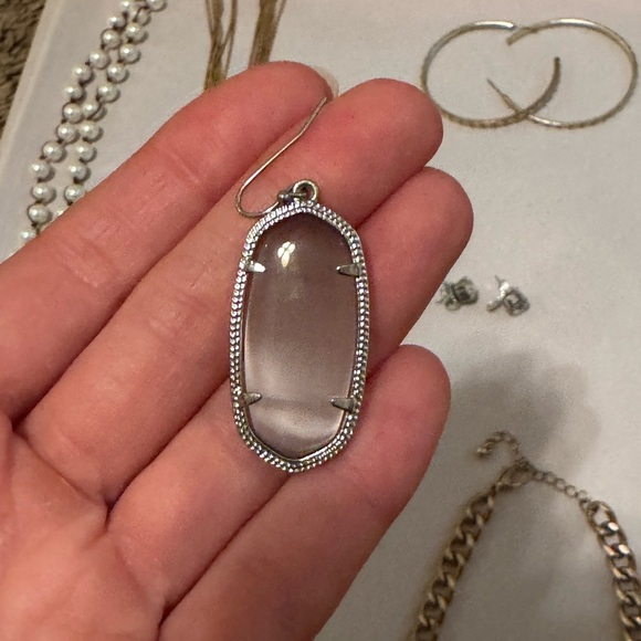 Bundle of 7 pieces of Jewelry. Kendra Scott, CZ, Sterling Silver, Faux Pearls - Picture 6 of 15